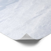 Sneeuwverschuiving Poster (Hoek)