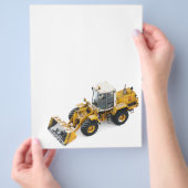 Sneeuwverwijdering Flyer (Hand)