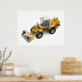 Sneeuwverwijdering Poster (Keuken)