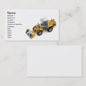 Sneeuwverwijdering Visitekaartje (Voorkant / Achterkant)