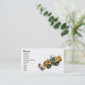 Sneeuwverwijdering Visitekaartje (Staand voorkant)