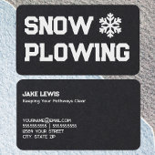 Sneeuwverwijdering Visitekaartje