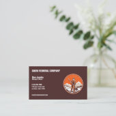 Sneeuwverwijderingsbedrijf Visitekaartje (Staand voorkant)