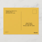 Sneeuwverwijderingsservice Briefkaarten (Achterkant)