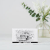 *~* Sneeuwverwijderingsvrachtwagen AP74 Blizzard Visitekaartje (Staand voorkant)