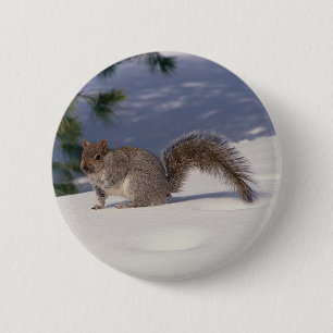 Sneeuwvierkant Ronde Button 5,7 Cm