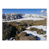 Sneeuwvlek op de Rocky Mountains (Voorkant Horizontaal)