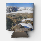 Sneeuwvlek op de Rocky Mountains Blikjeskoeler (Voorkant)