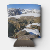 Sneeuwvlek op de Rocky Mountains Blikjeskoeler (Achterkant)