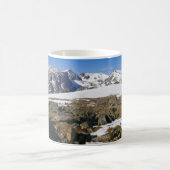 Sneeuwvlek op de Rocky Mountains Koffiemok (Center)