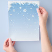 sneeuwvlieger flyer (Hand)