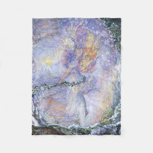 Sneeuwvlies met schroefdraad fleece deken (Voorkant)