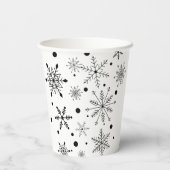 Sneeuwvlies Papieren Beker (Achterkant)