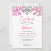 Sneeuwvlinder voor een winter van 1 januari kaart (Voorkant)