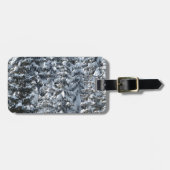 Sneeuwvloerstructuur Bagagelabel (Voorkant horizontaal)