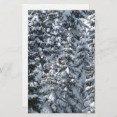 Sneeuwvloerstructuur Briefpapier (Voorkant / Achterkant)