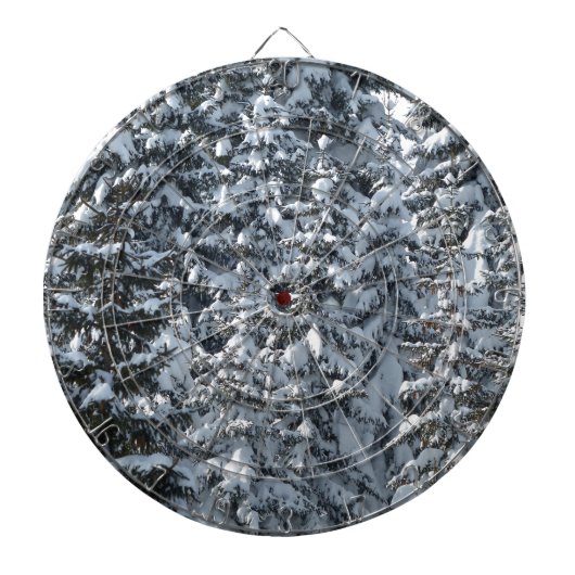 Sneeuwvloerstructuur Dartbord (Voorkant)