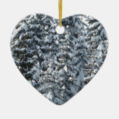 Sneeuwvloerstructuur Keramisch Ornament (Voorkant)