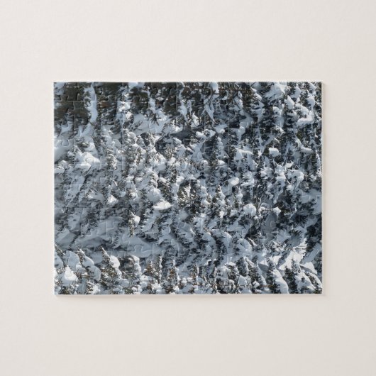 Sneeuwvloerstructuur Legpuzzel (Horizontaal)