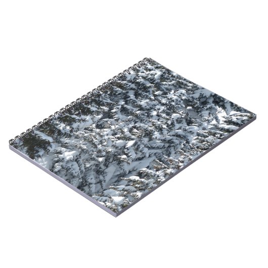 Sneeuwvloerstructuur Notitieboek (Linkerzijde)