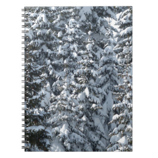 Sneeuwvloerstructuur Notitieboek