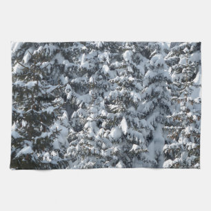 Sneeuwvloerstructuur Theedoek