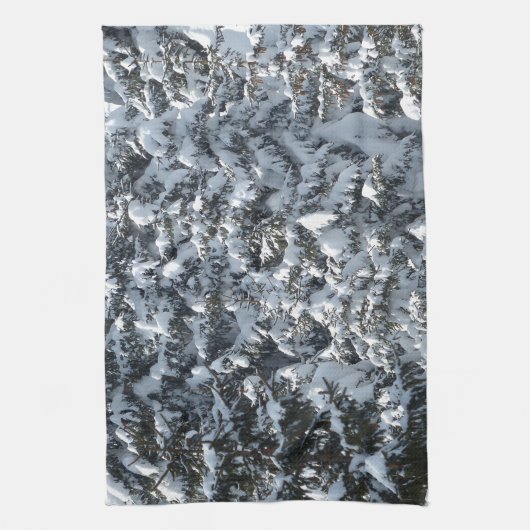 Sneeuwvloerstructuur Theedoek (Verticaal)