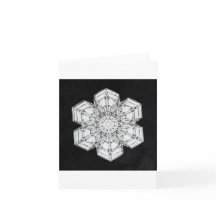 Sneeuwvlok 5 kerstkaart