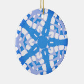 SNEEUWVLOK ABSTRACT KERAMISCH ORNAMENT (Rechts)