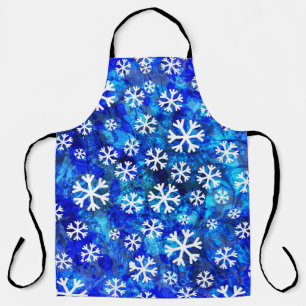 Sneeuwvlok Abstract: naadloos patroon. Schort