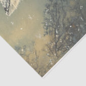Sneeuwvlok Arctic Fox Tissuepapier (Detail)