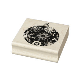 Sneeuwvlok Bauble Rubberstempel