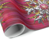 Sneeuwvlok boven Parijs Cadeaupapier (Rol Hoek)