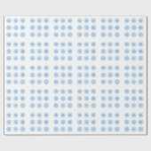 Sneeuwvlok Cadeaupapier (Vlak)