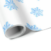 sneeuwvlok cadeaupapier (Rol Hoek)