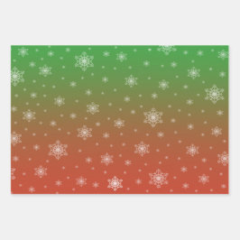 Sneeuwvlok cadeaupapier