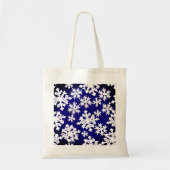 Sneeuwvlok Canvas Tas (Voorkant)