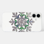 Sneeuwvlok Case-Mate iPhone Case (Achterkant (horizontaal))