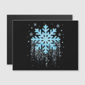 Sneeuwvlok Costuum Winter Kerst Matchende (Voorkant / Achterkant)