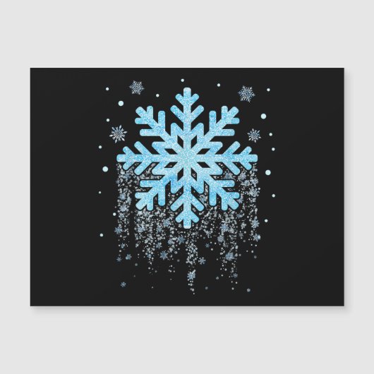 Sneeuwvlok Costuum Winter Kerst Matchende (Voorkant)