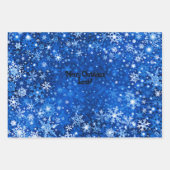 Sneeuwvlok Custom Wrapping papieren vellen (Voorkant 3)