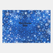 Sneeuwvlok Custom Wrapping papieren vellen (Voorkant 2)