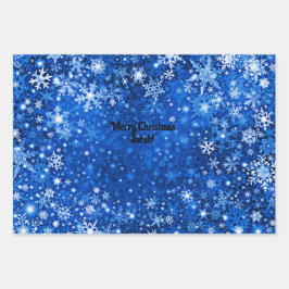 Sneeuwvlok Custom Wrapping papieren vellen