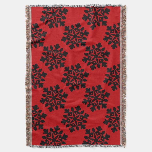 Sneeuwvlok Deken (Voorkant Verticaal)