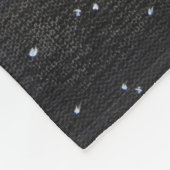 Sneeuwvlok Fleece Deken (Hoek)