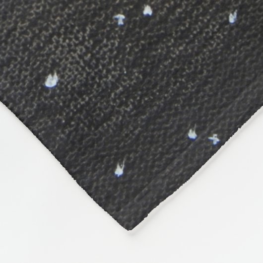 Sneeuwvlok Fleece Deken (Hoek)