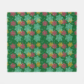 Sneeuwvlok Fleece Deken (Voorkant (Horizontaal))