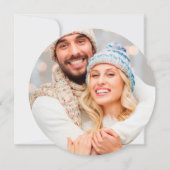  Sneeuwvlok Foto Vakantie Kaart (Achterkant)