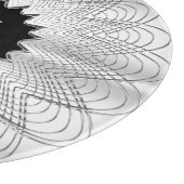 Sneeuwvlok (gepersonaliseerde foto Bord) Snijplank (Hoek)