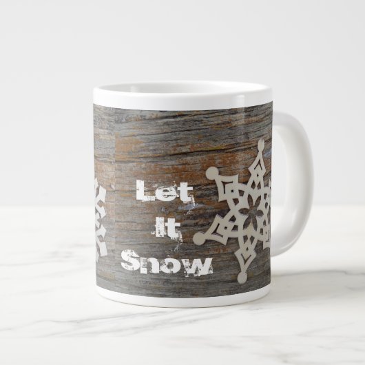 Sneeuwvlok Grote Koffiekop (Voorkant rechts)